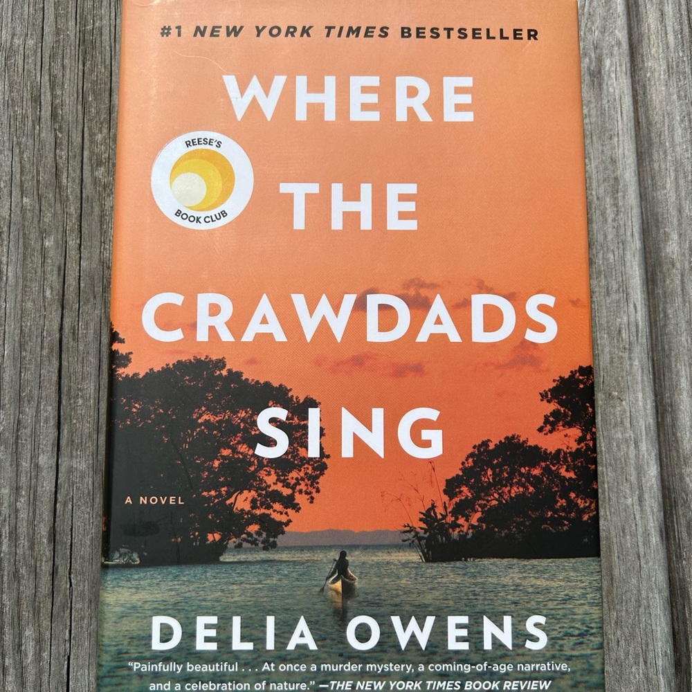 Where the Crawdads Sing Hard Cover by Delia Owens